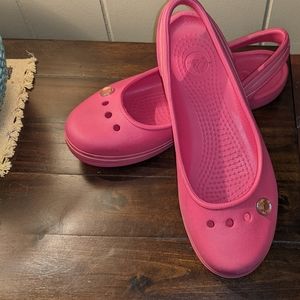 Girl's Pink Crocs